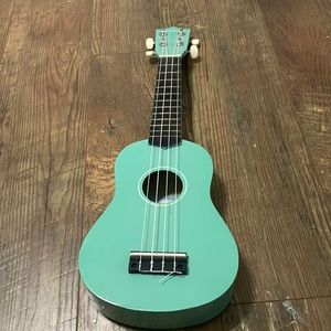 Blue ukulele